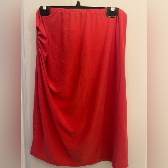 Effortless Style By Citiknit QVC Ruched 2PC Skirt and Asymmetrical Top. NWT - Picture 6 of 11